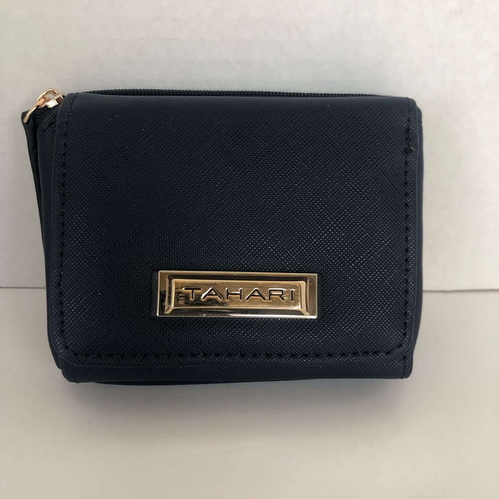 TAHARI Navy Wallet